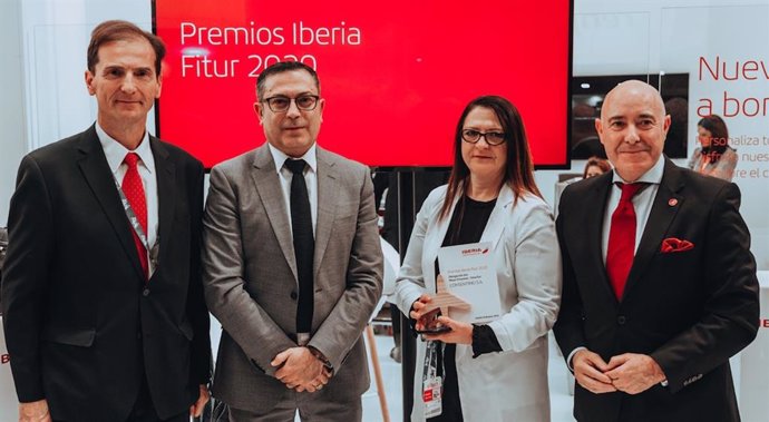 El Grupo Cosentino recibe un premio por parte de Iberia