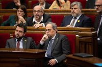 El Parlament rebutja els comptes de la cambra en la primera votació sense Torra