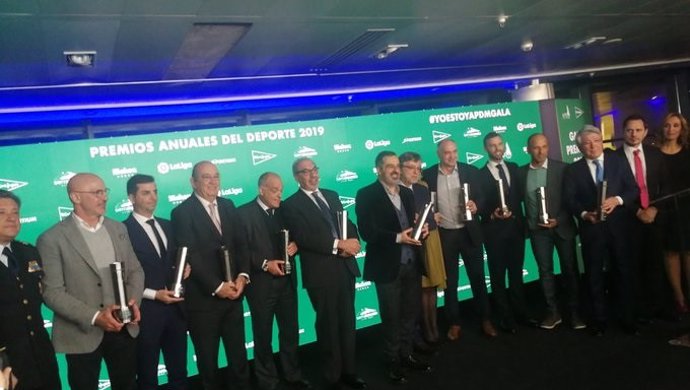 Premiados en la Gala de la Asociación de la Prensa Deportiva de Madrid