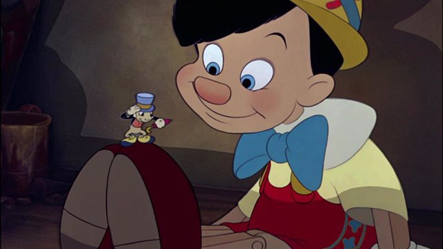 Imagen del clásico de Disney 'Pinocho'