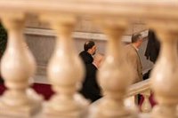 Los exconsellers encarcelados por el procés comparecen en el Parlament, en imágenes