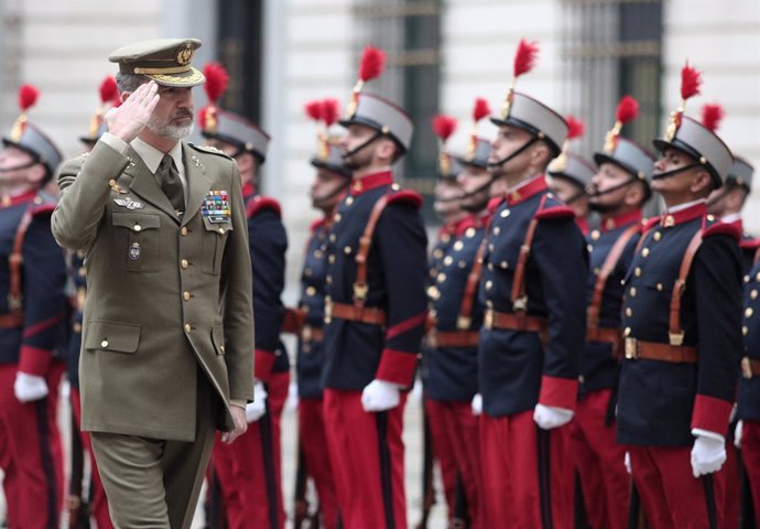 El Rey visita el Cuartel General del Ejército de Tierra