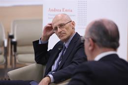 El presidente de la Autoridad Bancaria Europea, Andrea Enria  