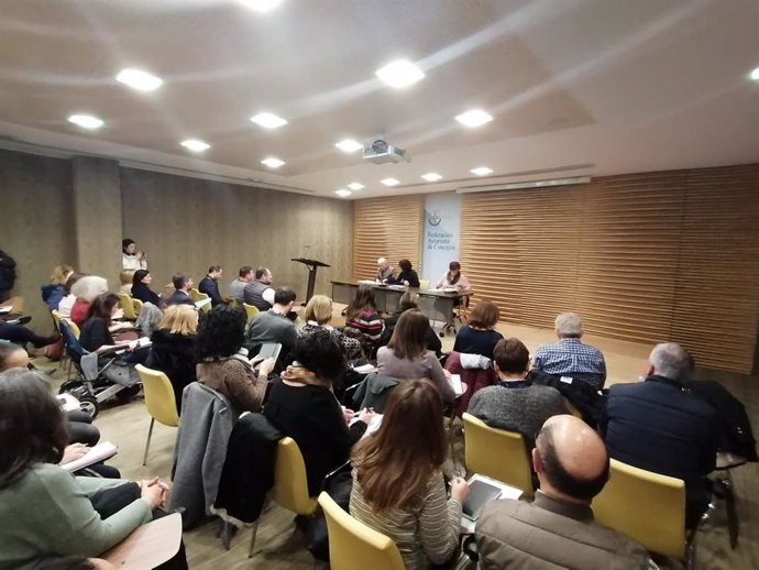 Reunión en la sede de la FACCC sobre la red de Escuelas de 0 a 3.