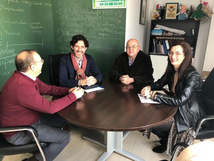 El diputado de Tercer Sector, Francisco José Martín, en visita a la Serranía de Ronda