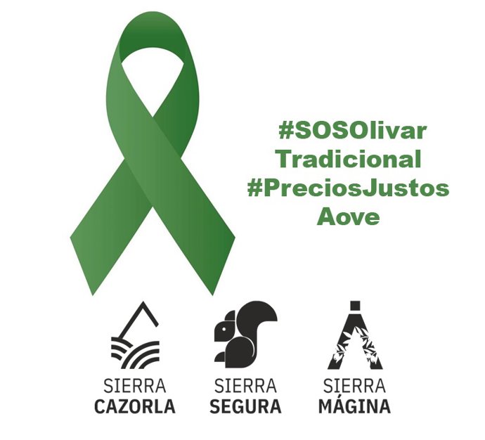 Adhesión de las tres denominaciones de origen de AOVE jiennense a las movilizaciones del próximo jueves por unos precios justos en origen