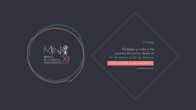 Los Premios MIN 2020 de la Música Independiente abren la votación del público