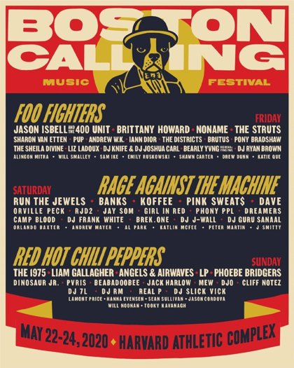 Rage Against The Machine Foo Fighters Y Red Hot Chili Peppers Encabezan El Boston Calling