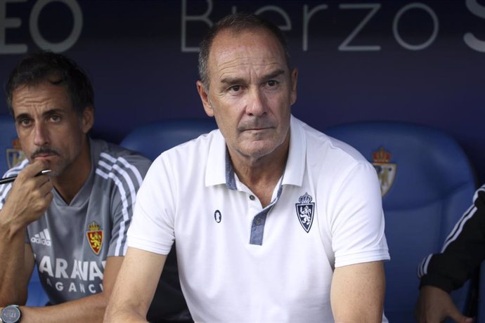 El entrenador del Real Zaragoza Víctor Fernández
