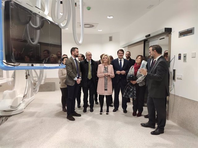 Autoridades visitan instalaciones del nuevo Hospital de Salamanca