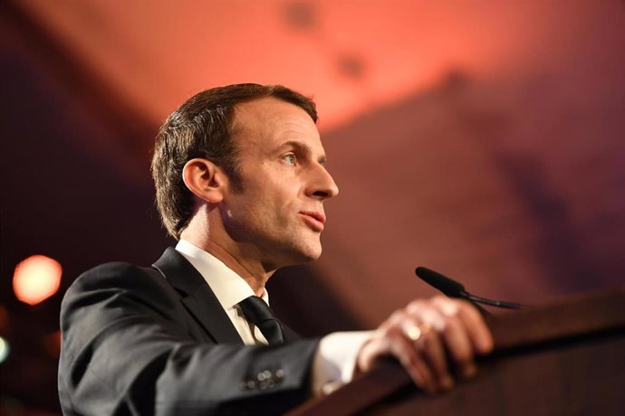 El presidente francés, Emmanuel Macron