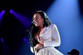 Foto: Demi Lovato presenta 'Anyone' antes de cantar el himno de Estados Unidos en la Super Bowl LIV