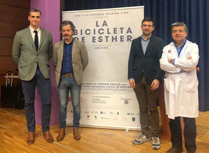 Presentación en Valdecilla del documental para concienciar sobre la EPOC