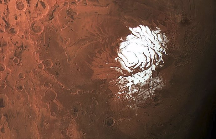 Explicación a un misterio polar de Marte