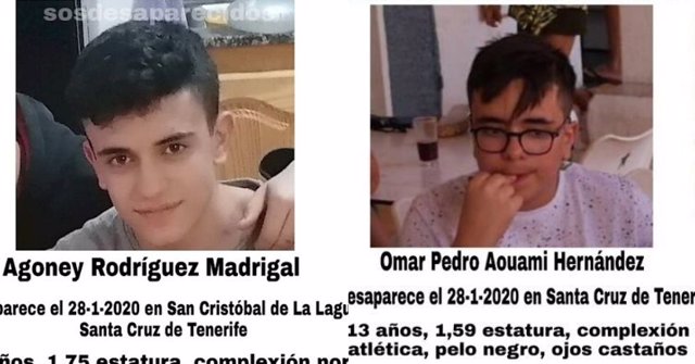 Buscan a dos menores desaparecidos en Santa Cruz de Tenerife