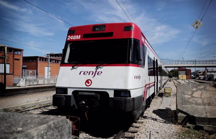 Imagen de recurso de un tren del servicio de Renfe Cercanías.