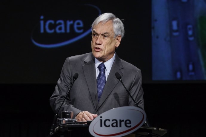 El presidente de Chile, Sebastián Piñera, encabeza la inauguración de ENADE 2020