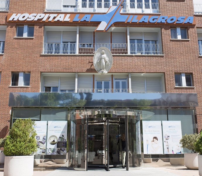 Fachada del Hospital La Milagrosa de Madrid