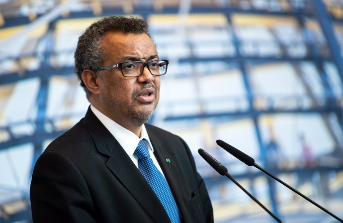 El director general de la Organización Mundial de la Salud (OMS), Tedros Adhanom Ghebreyesus