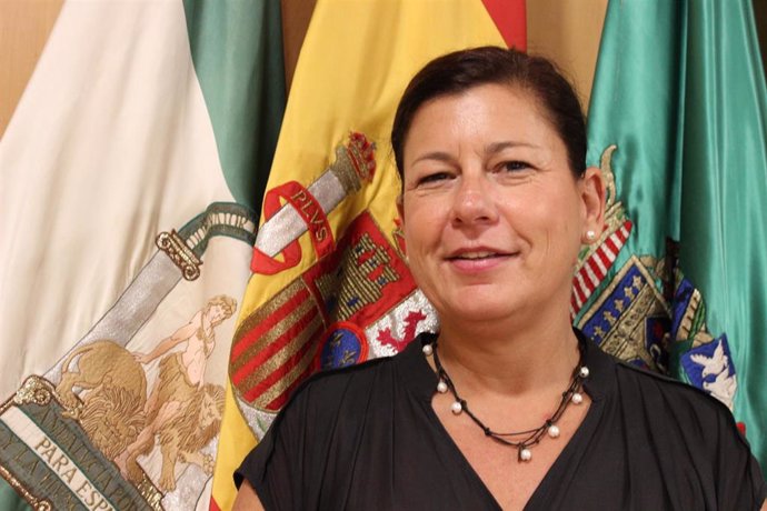 La portavoz de Ciudadanos (Cs) en la Diputación sevillana, Carmen Santa María