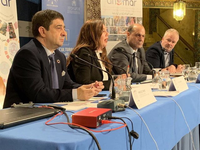 Participación del presidente de la Diputación de Jaén, Francisco Reyes,j en el Foro Anmar