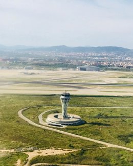 Torre de control de ENAIRE en Barcelona