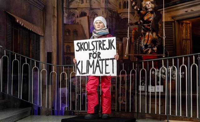 La activista sueca Greta Thunberg. 
