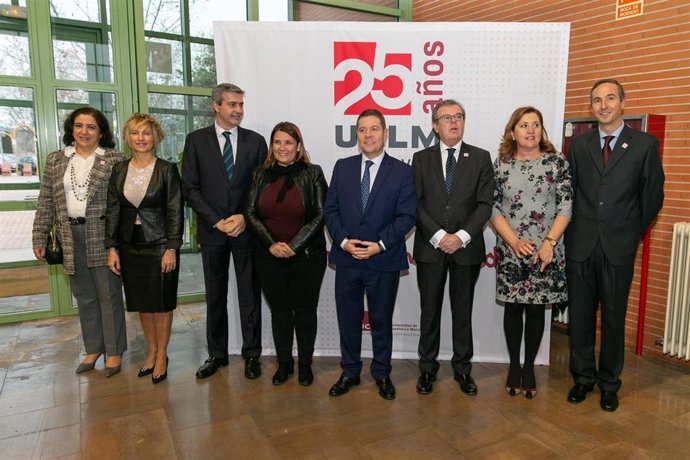 El presidente de C-LM, Emiliano García-Page, en la celebración del 25 aniversario de la UCLM en Talavera.