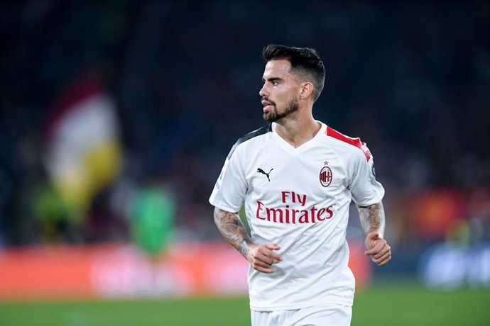 Suso en su etapa con el AC Milan