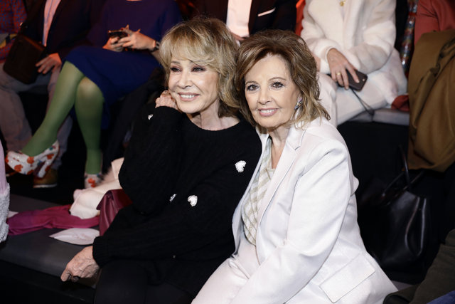María Teresa Campos se reencuentra con Mila Ximénez en el debut de su nieta como modelo