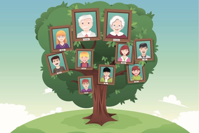 Pasos para hacer un árbol genealógico con los niños