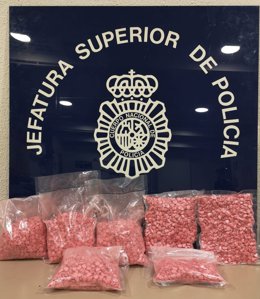 [Grupomadrid] Nota De Prensa: "La Policía Nacional Intercepta Más De 20.000 Pastillas De Éxtasis Rosa En La Estación Sur De Autobuses"