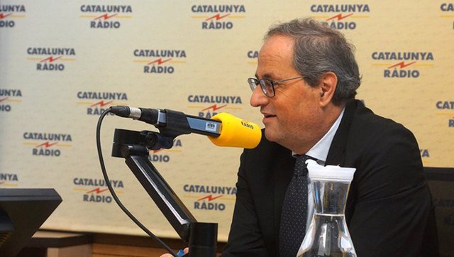 Entrevista al presidente de la Generalitat, Quim Torra