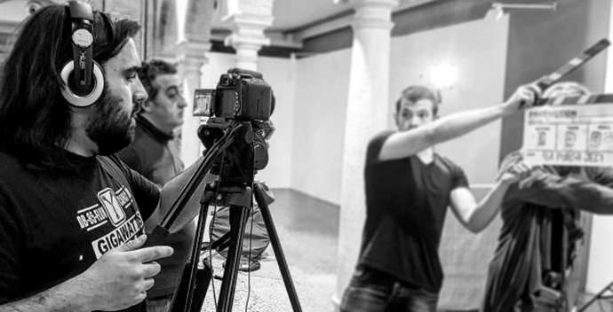 Rodaje de una película de acción en Cazorla