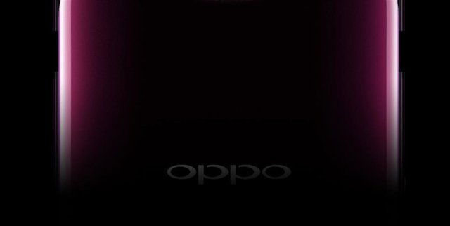 Logotipo de Oppo grabado en el móvil Find X