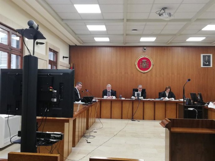 El acusado de abusar sexualmente de su hija menor de edad en Palma ha comparecido por videoconferencia.