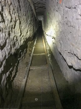 Discovered the longest 'narcotunnel' on the border between the United States and Mexico Túnel para al tráfico de drogas en la frontera entre México y Estados Unidos