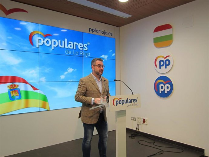 El diputado nacional del PP de La Rioja, Javier Merino