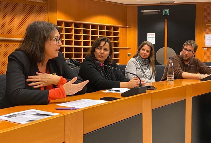 Ana Miranda en Bruselas