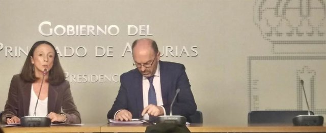 Melania Álvarez y Juan Cofiño.