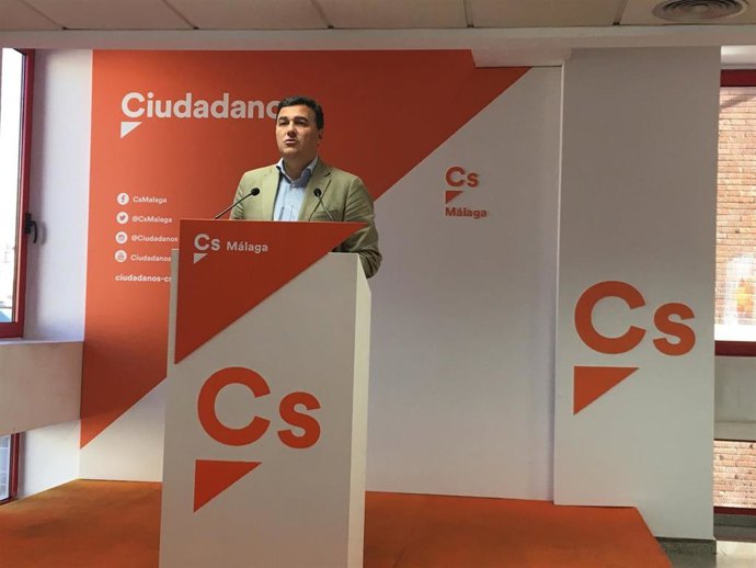 El parlamentario andaluz de Cs Carlos Hernández White