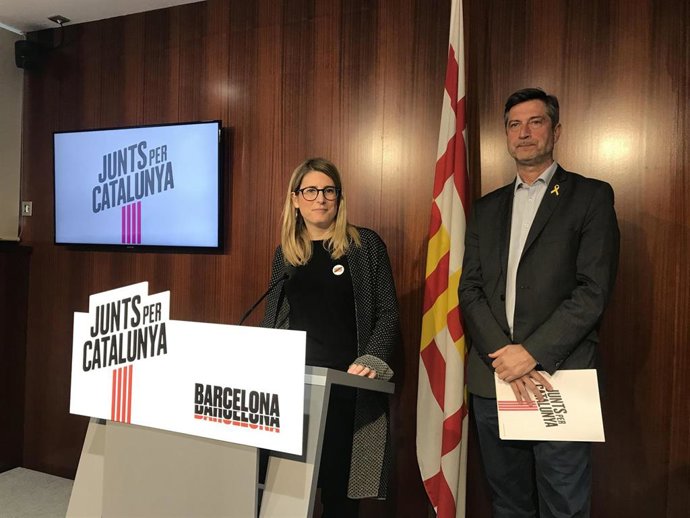 Elsa Artadi y Jordi Martí (JxCat)