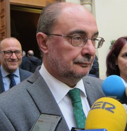 El presidente de Aragón, el socialista Javier Lambán.
