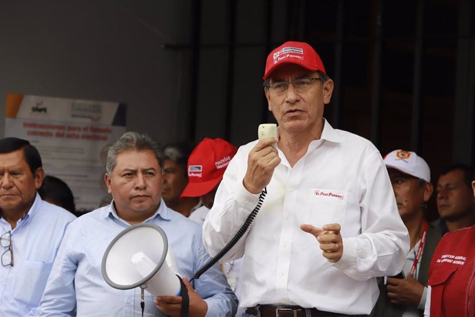 El presidente de Perú, Martín Vizcarra