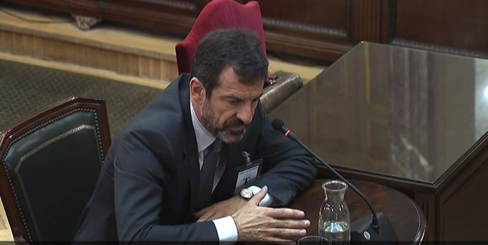 El comissari dels Mossos d'Esquadra, Ferrán López.