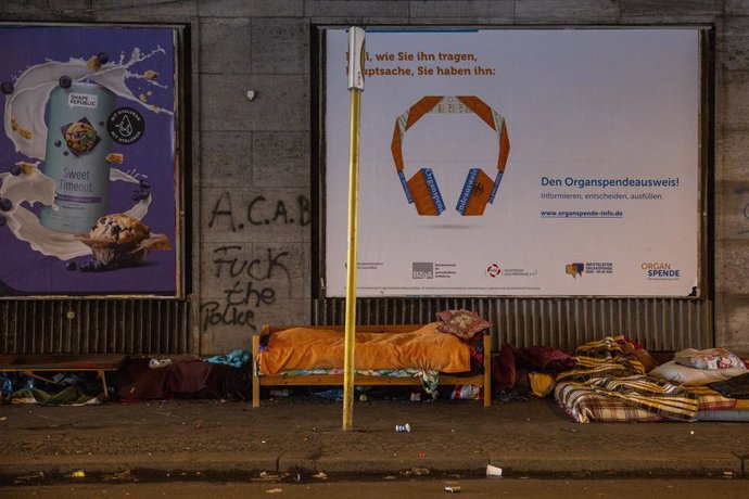 Alemania.- Berlín concluye el primer censo de personas sin hogar