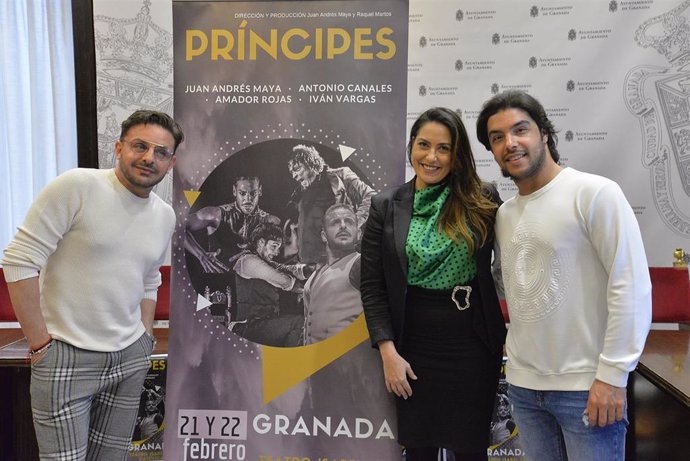 Imagen de la presentación de 'Príncipes' en el Ayuntamiento de Granada
