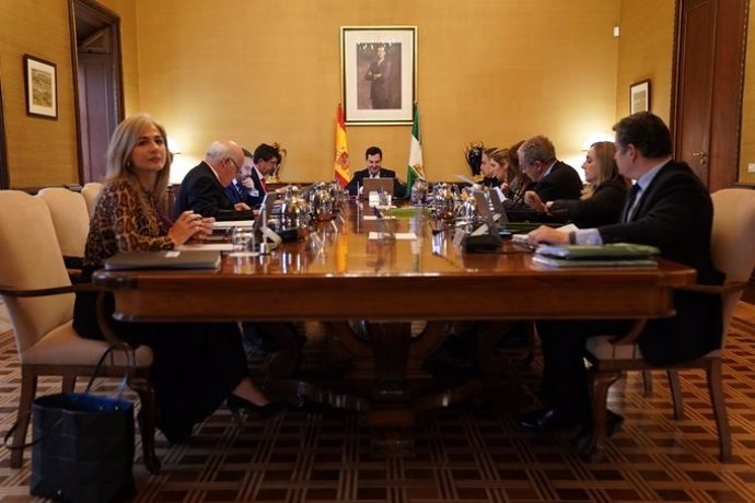Reunión del Consejo de Gobierno de la Junta de Andalucía