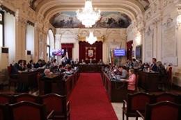 Sesión de pleno en el Ayuntamiento