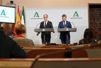 Junta afirma que es "urgente" la reunión de Moreno con Sánchez y critica que Moncloa aún no haya fijado fecha